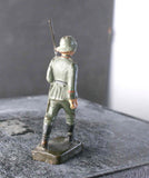 COMPOSITION LINEOL WWI World War Red Line German Army Soldier Marching3 ~6,5cm M