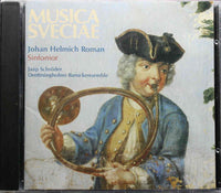 JOHAN HELMICH ROMAN Sinfonior Schroeder Musica Sveciae MSCD 418 UK 1990 29tr CD - atonal.se