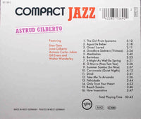 GILBERTO ASTRUD GILBERTO Compact Jazz  CD
