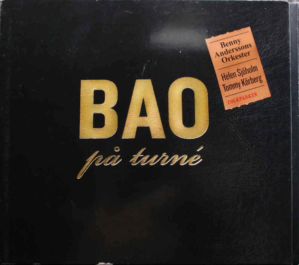 BAO BENNY ANDERSSONS ORKESTER På Turne Mono Music 2006 Cardboard Album CD