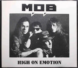 M.O.B High On Emotion Hawk Records HAWKPROM 007 Sweden 1992 1trx Promo CD Sigle