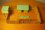 Fort Leko Gemla Sweden Wood Wild West WW Cowboy Sturdy Element Pieces