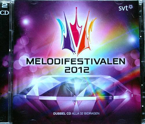 MELODIFESTIVALEN 2012 Swedish Eurovision Compilation Album 2CD