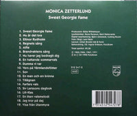 MONICA ZETTERLUND Sweet Georgie Fame Philips – 512 547-2 Germany 1992 19trx CD
