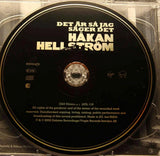 HAKAN HELLSTROM Det Ar Sa Jag Sager Det Virgin 7243 543374 0 6 2002 CD DVD