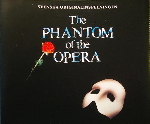 WEBBER - A L Webber ‎Phantom Of The Opera Svenska Originalinspelningen 1990 Album 2CD