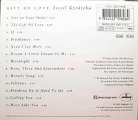 SISSEL KYRKJEBO Gift Of Love Mercury ‎– 522 118-2 Germany 1994 13trx CD