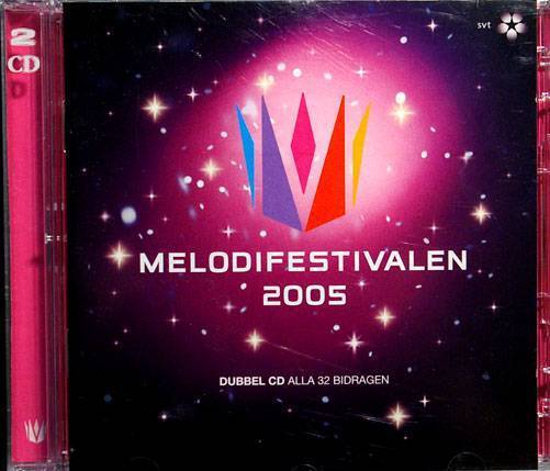 MELODIFESTIVALEN 2005 Swedish Eurovision Album 2CD