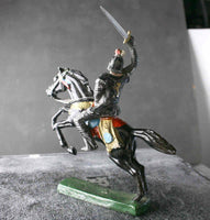 KROLYN Aluminium Medieval Mounted Knight With High Sword 1006 Q