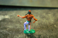 TIMPO WW Wild West Indian Stepping With Knife Purple Legs Green Belt