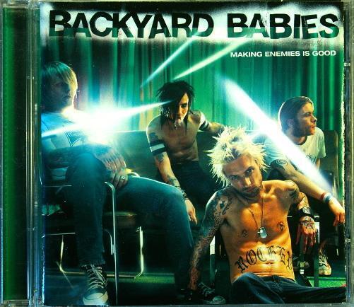 BACKYARD BABIES Making Enemies Is Good BMG Sweden 2001 Album CD