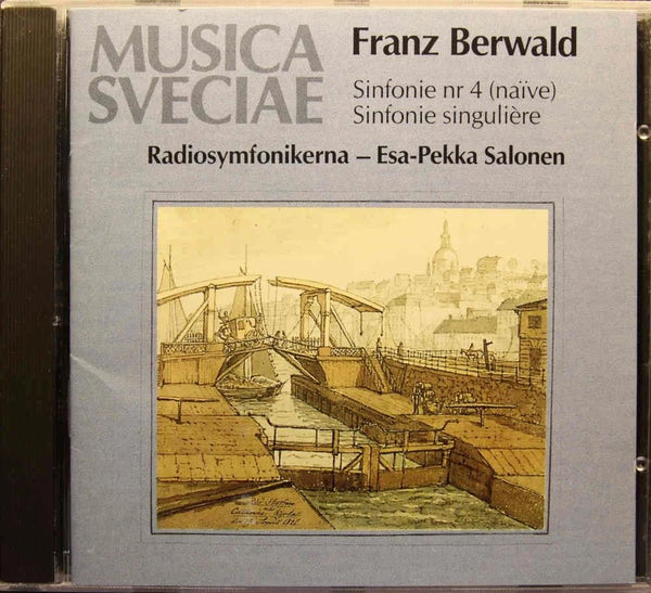 BERWALD FRANZ BERWALD Radiosymfonikerna Esa Pekka Salonen 1991 CD