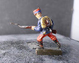 COMPOSITION LINEOL WWI World War French Army Soldier Rifle Charge M