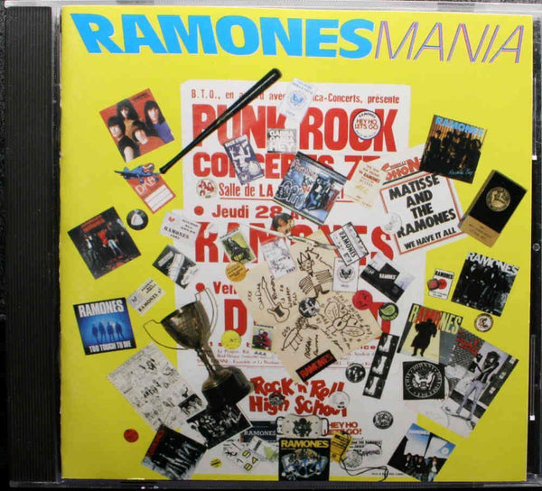 RAMONES Mania Sire US 1988 Compilation Album CD - atonal.se