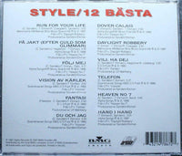 FREESTYLE STYLE SANDELIN EKMAN 12 Basta Bästa 80-87 BMG Sweden 1997 12trx CD - __ATONAL__