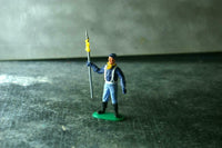 TIMPO WW Wild West ACW Union Soldier With Banner Insignia And Head Cap - __ATONAL__
