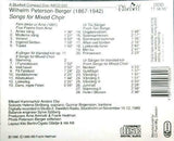 PETERSON BERGER - WILHELM PETERSON BERGER Sanger For Blandad Kor Sweden 1990  Bluebell ABCD 030 CD - __ATONAL__