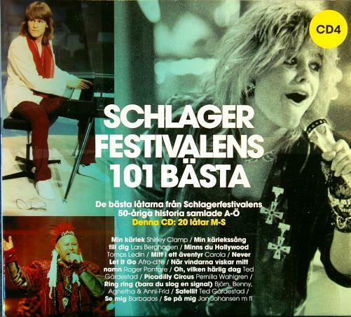 SCHLAGER FESTIVALENS 101 Basta Aftonbladet ‎1016292 Roxystars Recordings VOL4 20trx CD - __ATONAL__