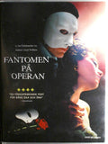 Phantom Of The Opera Fantomen På Operan Sweden Metronome Sandrews Scandinavian PAL DVD