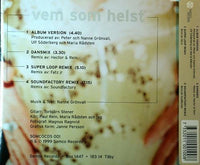 GRÖNWALL - NANNE GRONWALL Vem Som Helst SOMCOCDS 001 4track 1999 CD Single - __ATONAL__