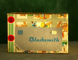 DDR GDR East Germany SHG Oehme Sohne Wild West Wood Holz Cowboy Town Blacksmith Box - atonal.se