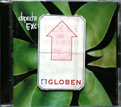 DEPECHE MODE Exciter Mute CDSTUMM190 Playground Music Scand 2001 CD+ ticket stub - __ATONAL__