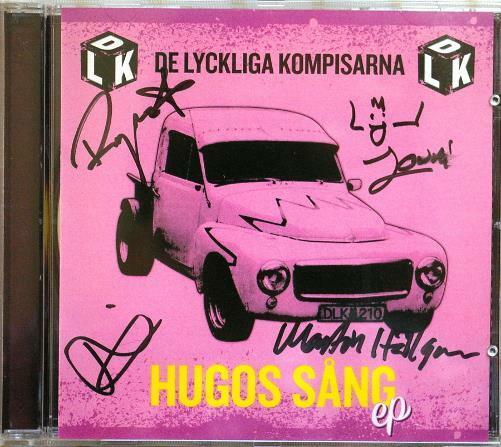 DLK DE LYCKLIGA KOMPISARNA Hugos Sang 5trx KING054CD 2009 Autographed CD - __ATONAL__