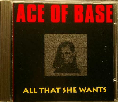 ACE OF BASE All That She Wants Mega MRCXCD 2517 Germany 1992 5trx CD Maxi Single - __ATONAL__