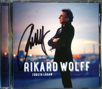 WOLF - RIKARD WOLF Forsta Lagan Första Lågan Sony Music ‎– 88883723452 2013 EU 10tr Autographed CD - __ATONAL__
