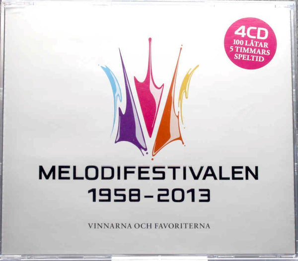 MELODIFESTIVALEN 1958 - 2013 Vinnarna och Favoriterna Album 4CD - __ATONAL__