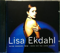 EKDAHL - LISA EKDAHL PETER NORDAHL TRIO When Did You Leave Heaven 1996 Album CD - atonal.se