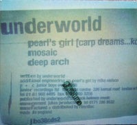 UNDERWORLD Pearls Girl Digipak 2CD Maxi Single - atonal.se