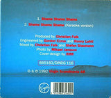 SCORUPCO - IZABELLA IZA SCORUPCO Shame Shame Shame 2tr Virgin ‎– DINDG 116 Maxi CD 1992 Digipak Single - atonal.se