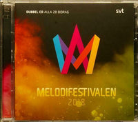 MELODIFESTIVALEN 2018 Swedish Eurovision Album 2CD - __ATONAL__