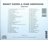 SÄNDH ANDERSSON - Bengt Sandh Rune Andersson Supvisor Sonet – SLPCD-2100 Sweden 1991 54trx CD - __ATONAL__