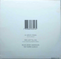 SJÖHOLM - HELEN SJOHOLM Du Maste Finnas Mono Music MMCD-S 116 2tr EU 1996 Card CD Single - atonal.se