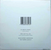 SJÖHOLM - HELEN SJOHOLM Du Maste Finnas Mono Music MMCD-S 116 2tr EU 1996 Card CD Single - __ATONAL__