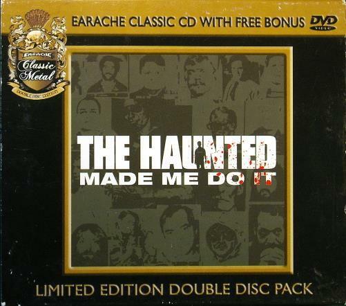 HAUNTED Made Me Do It Earache ‎– MOSH241CDV EU Slipcase 2007 11+33 trax CD DVD - atonal.se