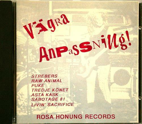 VAGRA VÄGRA ANPASSNING! Rosa Honung Records ROSACD 40 1991 26 Track CD - __ATONAL__