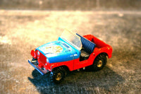 CORGI Jeep CJ 5 Die Cast Width=5cm Length=9cm Plastic Under - __ATONAL__