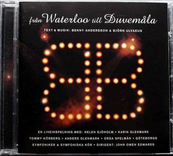 Fran Waterloo Till Duvemala Columbia 1998 Live Album CD - __ATONAL__