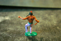 TIMPO WW Wild West Indian Stepping With Knife Purple Legs Green Belt - atonal.se