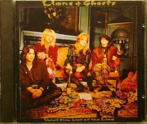 LIONS & GHOSTS Velvet Kiss Lick Of The Lime EMI CDP 7 46959 2 US 1987 11trx CD - atonal.se