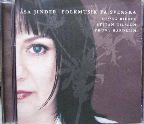 JINDER - ÅSA ASA JINDER Folkmusik På Pa Svenska Virgin Sweden 7243 810373 2 4 12tr 2001 CD - atonal.se