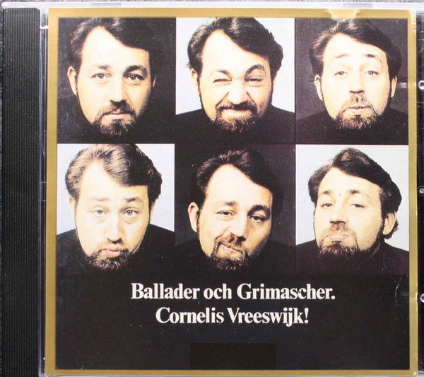 VREESWIJK - CORNELIS VREESWIJK Ballader Och Grimascher WEA ‎9031-70902-2 Germany 1990 12trCD - __ATONAL__