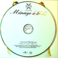 ALCAZAR Menage a Trois RCA BMG 82876 53269 2 Cardboard 2003 2trax CD Single - __ATONAL__
