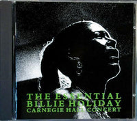 HOLIDAY - BILLIE HOLIDAY Carnegie Hall Verve Records ‎833 767-2 Polygram Vocal 1989 CD - __ATONAL__