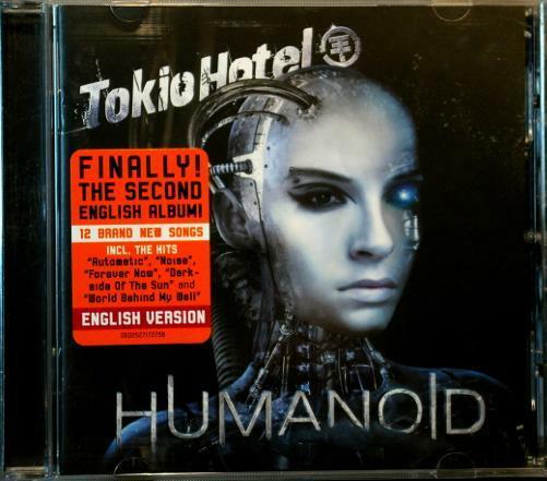 TOKIO HOTEL Humanoid English Ver Universal 060252717279 EU 2009 12tr CD - __ATONAL__