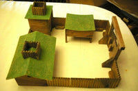 MICKI Sweden Fort Delaware Holz Wood Wild West WW Cowboy Town Sturdy Pieces - atonal.se