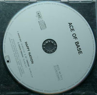 ACE OF BASE Happy Nation Mega Records ‎– MRCXCD 2534 EU 1992 3trx CD Maxi Single - __ATONAL__